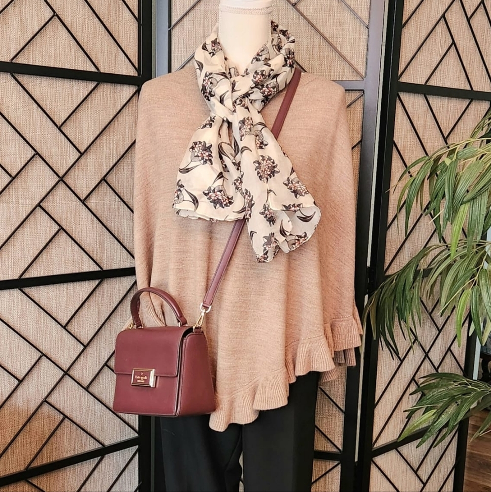 Karen Scott Tan Sweater